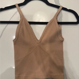 FP Movement Ribbed V-Neck Crop Top